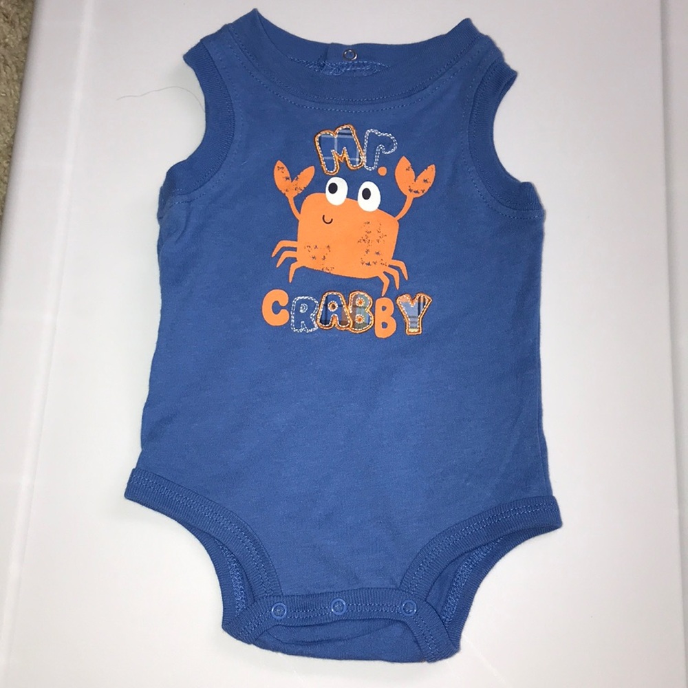 Mr.Crabby onesie